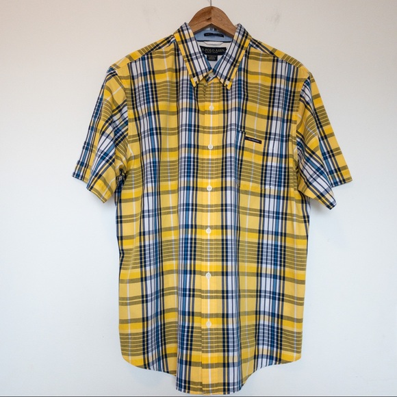 US Polo ASSN Men Size XL Shirt Slim Fit Plaid - Picture 2 of 10
